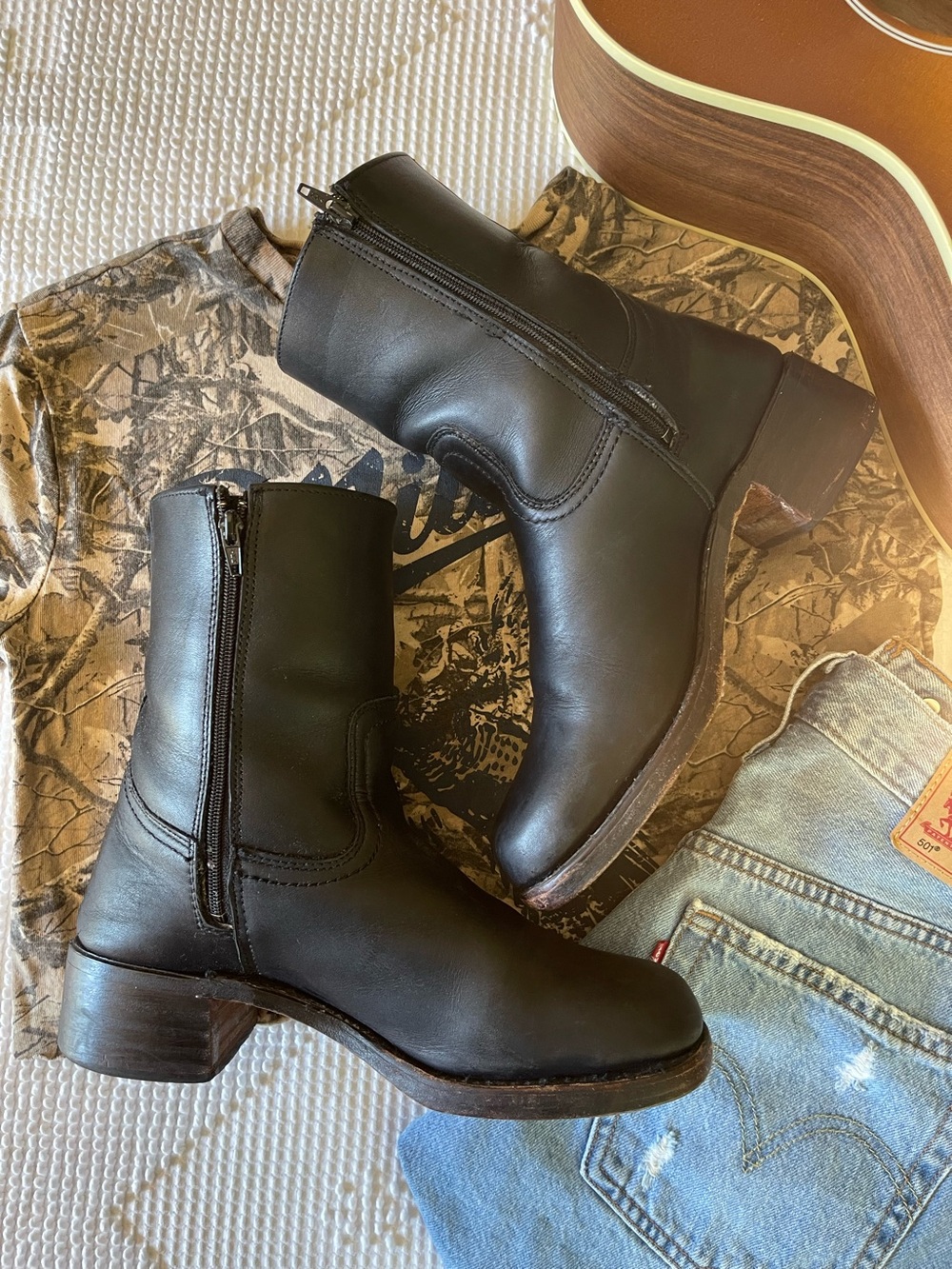 FRYE | Short Campus Boots 10L - Picture 7 of 8